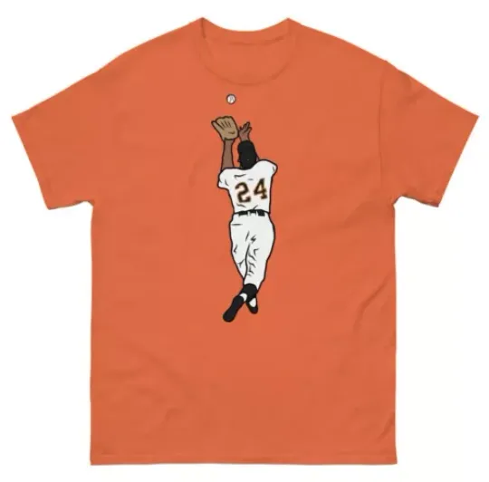 Discover Willie Mays “The Catch” Baseball T-Shirt