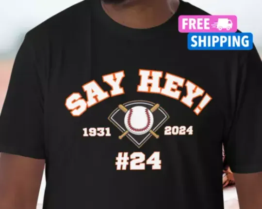 Discover NEW Say Hey Shirt Willie Mays RIP Mets Fan NY Baseball Shirt