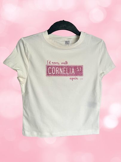 Discover Cornelia street taylor baby tee/crop top- lover album