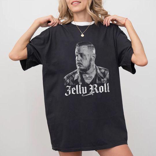 Discover Jelly Roll Shirt, Jelly Roll American Rock Singer T-shirt