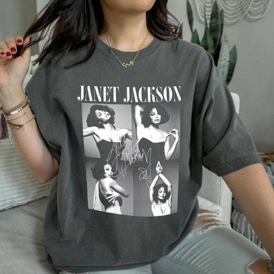 Discover Janet Jackson T-shirt, Janet Jackson Tour Music Shirt