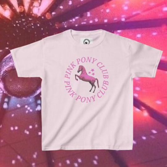 Discover Chappell Roan Pink Pony Club baby tee