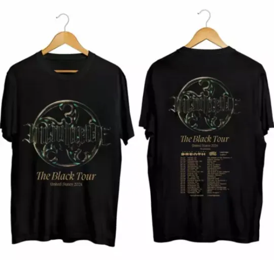 Discover Imminence The Black Tour 2024 T-Shirt