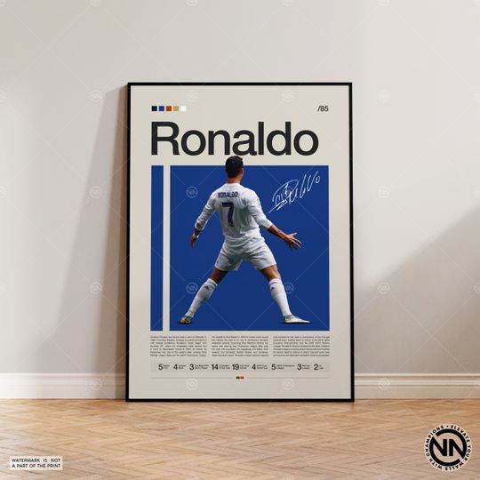 Discover Cristiano Ronaldo Sports Poster Collection