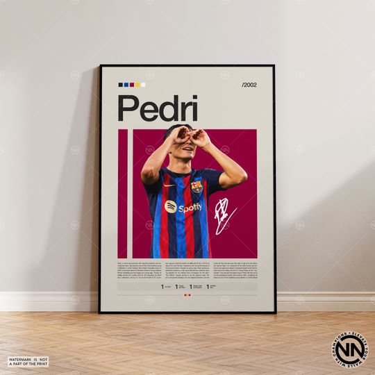 Discover Pedri Sports Poster Collection