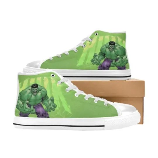 Discover Hulk High Tops Sneaker Canvas Women Shoes