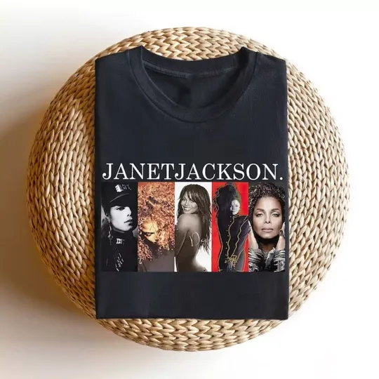 Discover Janet Jackson Collection Singer T-Shirt