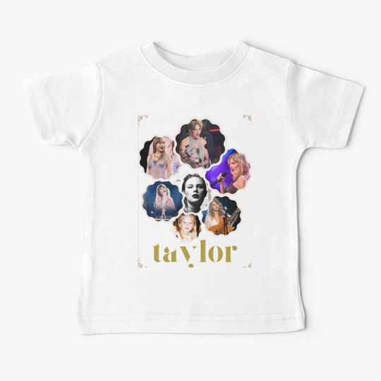 Discover Music Vintage Christmas Tour Halloween Concert Baby T-Shirt