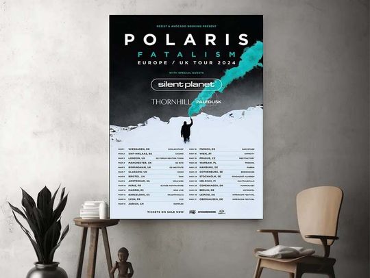 Discover 2024 Polaris Band Europe Poster