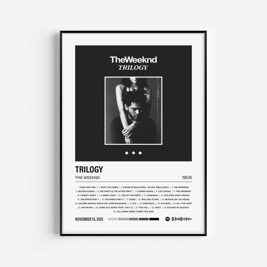 Discover Weeknds Trilogy Poster