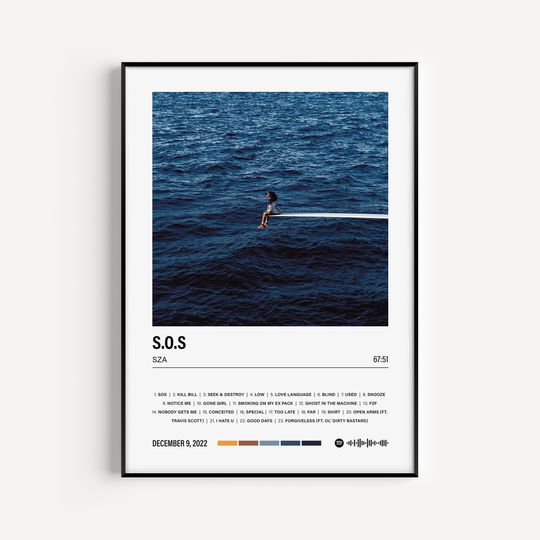Discover SZA | SOS Poster