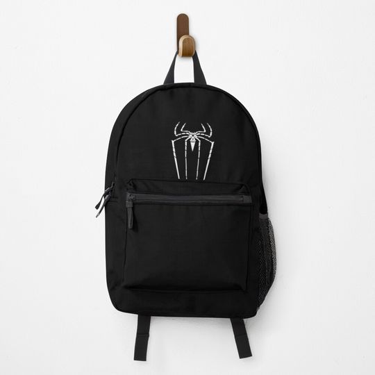 Discover White Spider Print Art Backpack