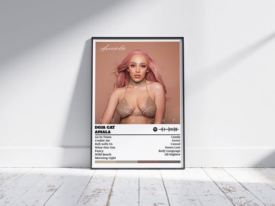 Discover Doja Cat Amala Album Cover Poster