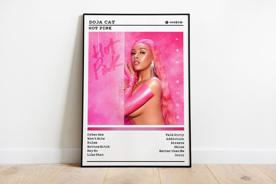 Discover Doja Cat Hot Pink Album Poster