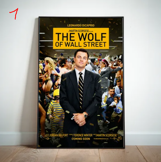 Discover The Wolf of Wall Street Poster, Movie Posters