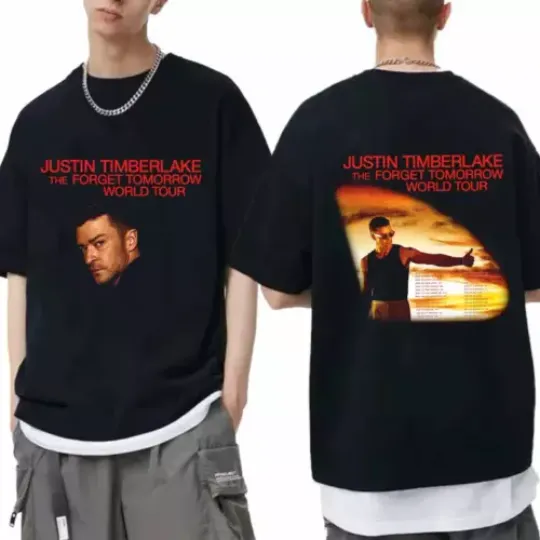 Discover Justin Timberlake Forget Tomorrow World Tour 2024 Shirt