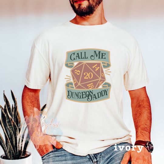 Discover Dungeon Daddy Shirt, DnD Shirt, Dungeons and Dragons Shirt