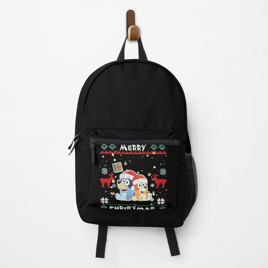 Discover Santa Holiday Ugly Christmas shirt Backpack