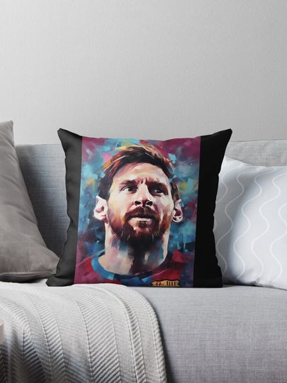 Discover Lionel messi the talent Pillow