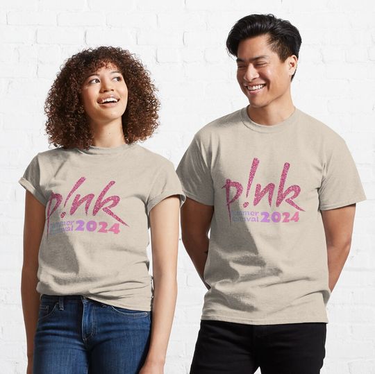 Discover P!nk Pink Singer Summer Carnival 2024 Tour Shirt Classic T-Shirt