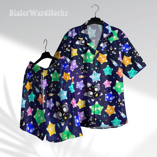 Discover Minior Core Galaxy Hawaiian Shirt