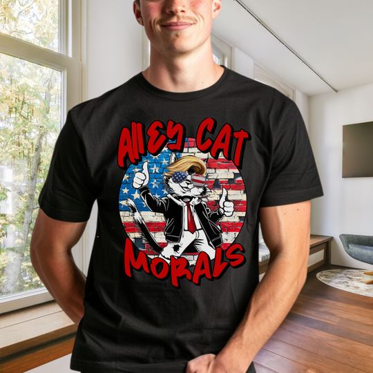 Discover Alley Cat Morals, Morals of Alley Cat Shirt, Funny Presidential Debate 2024