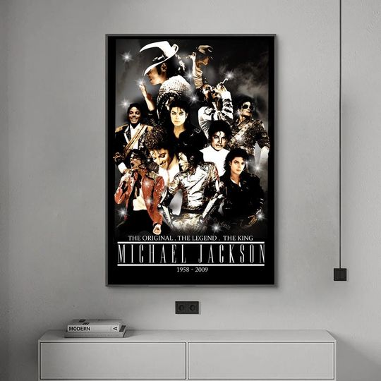 Discover Michael Jackson Poster, Music Poster