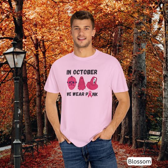 Discover Breast Cancer "In October We Wear Pink"  Unisex  T-shirt