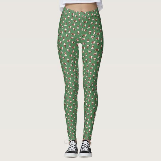 Discover Yoga Santa Leggings For Women