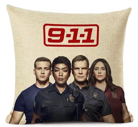 Discover 911 on ABC Pillow, Buck, Captain Nash, Athena Grant, Firefighters, Eddie Diaz