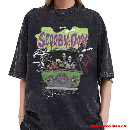 Discover Scooby Doo Hallowee Tshirt, Ghost Halloween sweatshirt, Skeleton Ghost Shirt