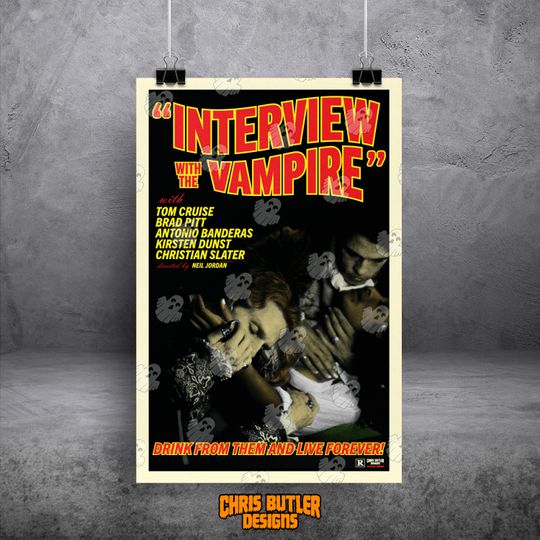 Discover Interview With The Vampire Classic Series Movie Poster