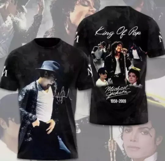 Discover Michael Jackson Shirt Michael Jackson Singer 3D Shirt
