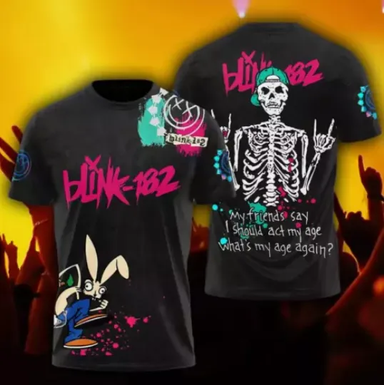 Discover B182 Rock Band All Over Printed 3D T-Shirt