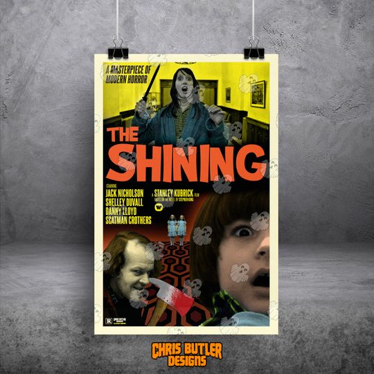 Discover The Shining (Classic Series) Vintage Movie Poster