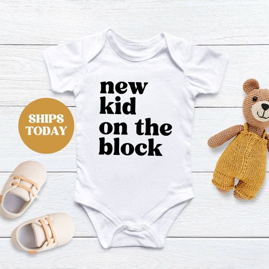 Discover New Kid On The Block Onesie Cute Baby Onesie Funny 90's Music Baby