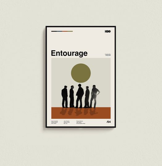 Discover Entourage Poster, Entourage Print, Tv Series Poster