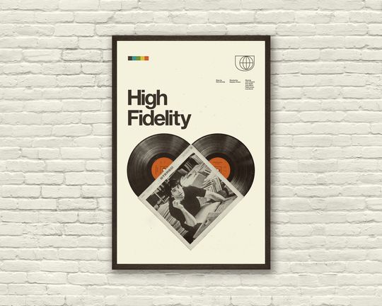 Discover HIGH FIDELITY Movie Poster, John Cusack, Art Print