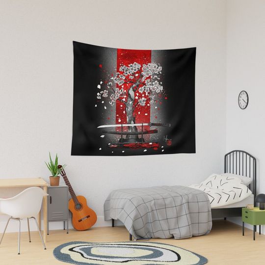 Discover Samurai Tapestry
