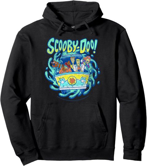 Discover Scooby-Doo Mystery Machine Portal Group Shot Pullover Hoodie