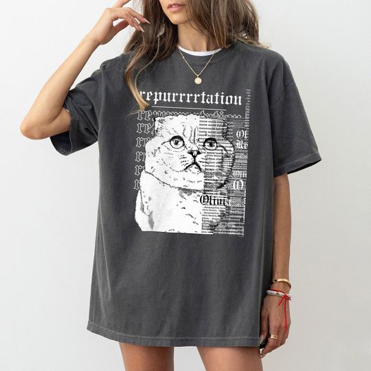 Discover Vintage Reputation Cat Shirt, Reputation Karma T-Shirt