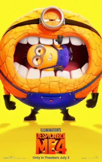 Discover Despicable Me 4, New 2024 Movie Poster