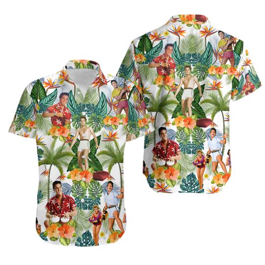 Discover Elvis Presley Hawaiian Shirt And Shorts