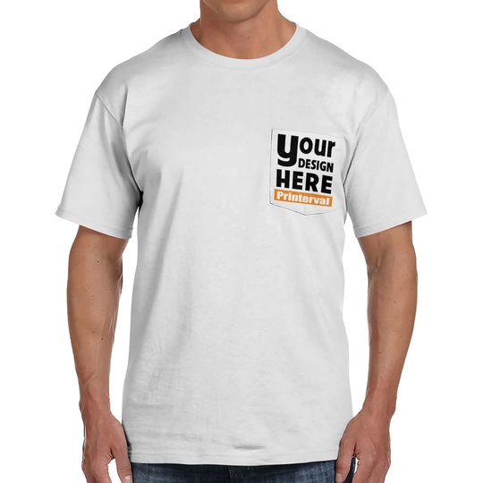 Discover Custom Pocket T-Shirt