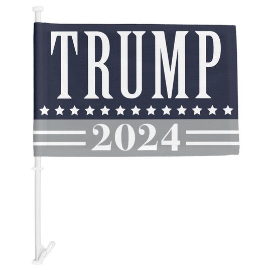 Discover Trump 2024 Car Flag