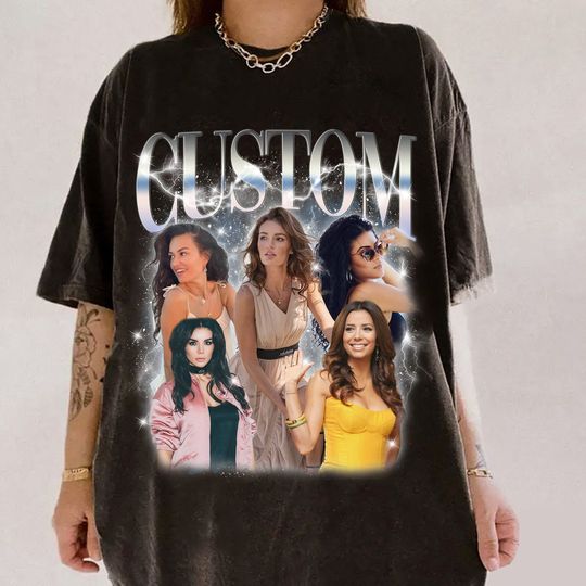 Discover 90s Vintage Bootleg Shirt, Custom Bootleg Rap Tee, Custom Face Shirt