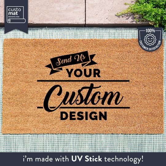 Discover Custom Doormat - Your Custom Design - Personalized Doormat