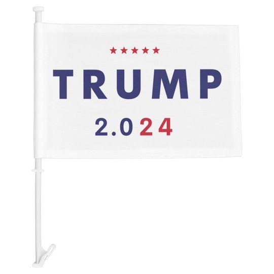 Discover Trump 2.0 2024 Car Flag