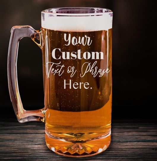 Discover Personalized Beer Mug Gift for Beer Lovers