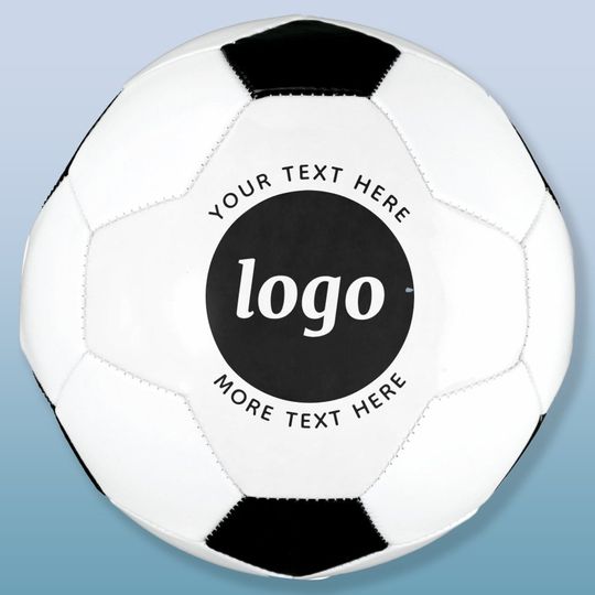 Discover Simple Logo With Text Business Soccer Ball